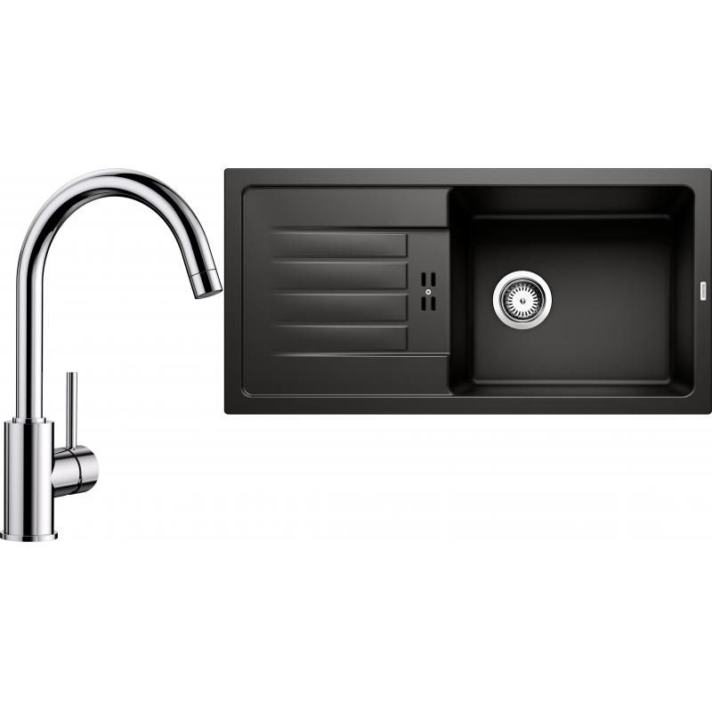 Levně Set RS Blanco Favum XL 6 S + Blanco Mida (bílá + chrom)