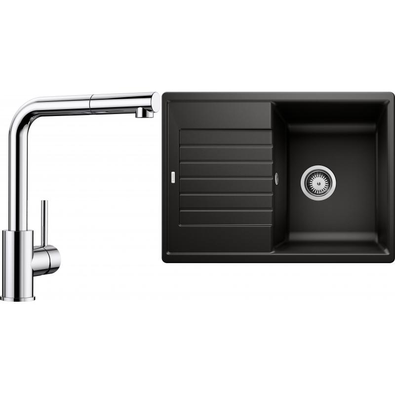 Levně Set RS Blanco Zia 45 S Compact + Blanco Mila-S (antracit + chrom)