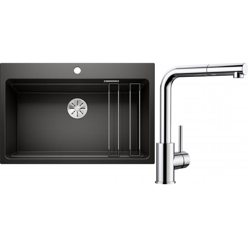 Levně Set RS Blanco Etagon 8+ Blanco Mila-S (antracit + chrom)