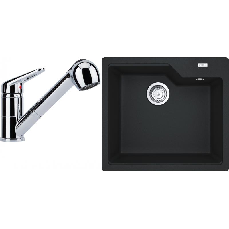 Levně Set RS Franke Urban UBG 610-56 + Franke FC 9547 (bílá led + chrom)