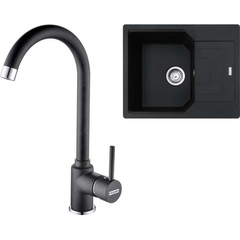 Levně Set RS Franke Urban UBG 611-62 + Franke FP 9000 (onyx + onyx)