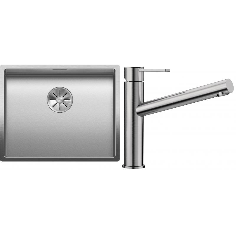 Levně Set RS Blanco Claron 500-IF + Blanco Ambis (durinox + kartáčovaný nerez)