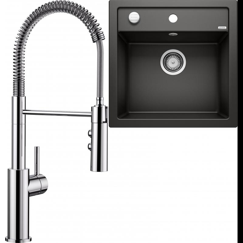 Levně Set RS Blanco Dalago 5+ Blanco Catris-S (antracit + chrom)