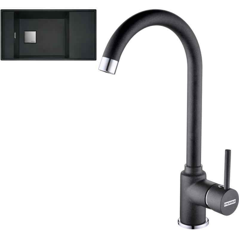 Set RS Franke Fresno FSG 611-88 + Franke FP 9000 (onyx + onyx)