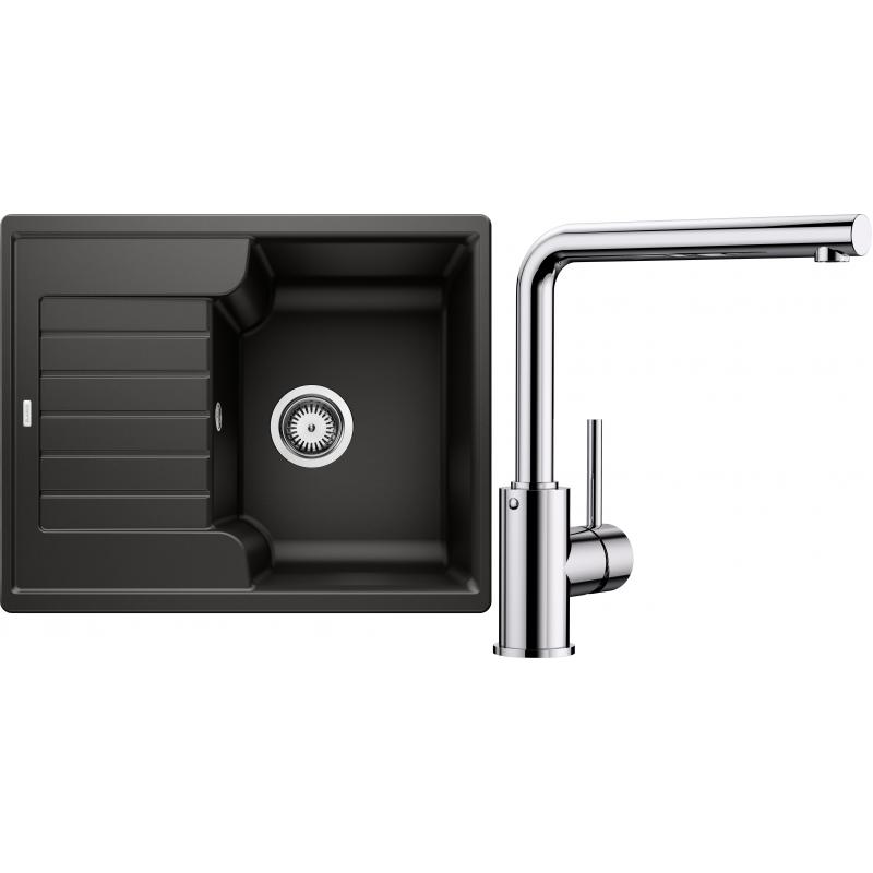 Levně Set RS Blanco Zia 40 S + Blanco Mila (černá + chrom)