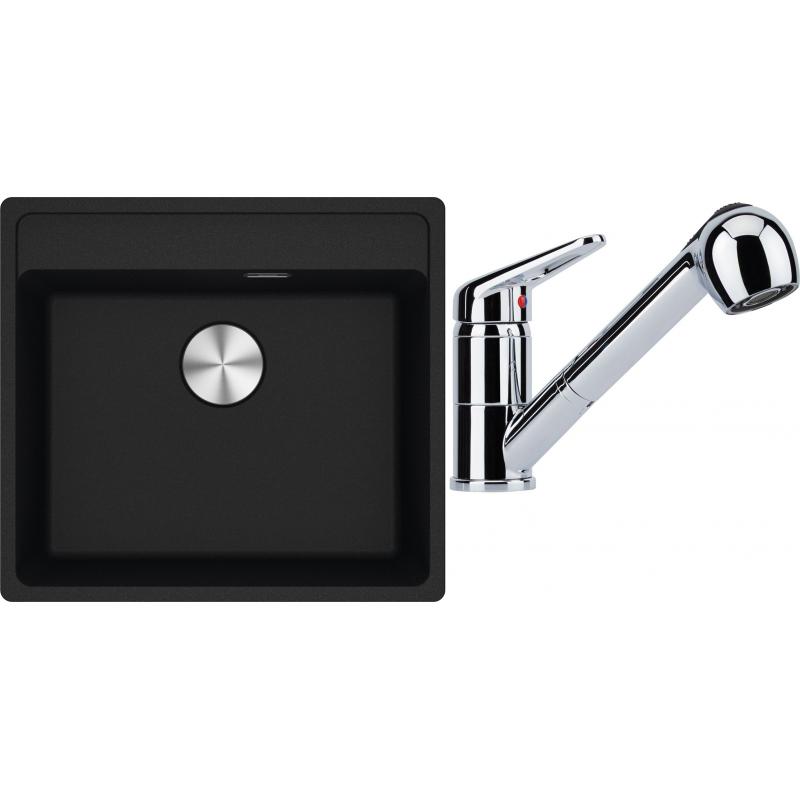 Levně Set RS Franke Maris MRG 610-52 RTL + Franke FC 9547 (onyx + chrom)