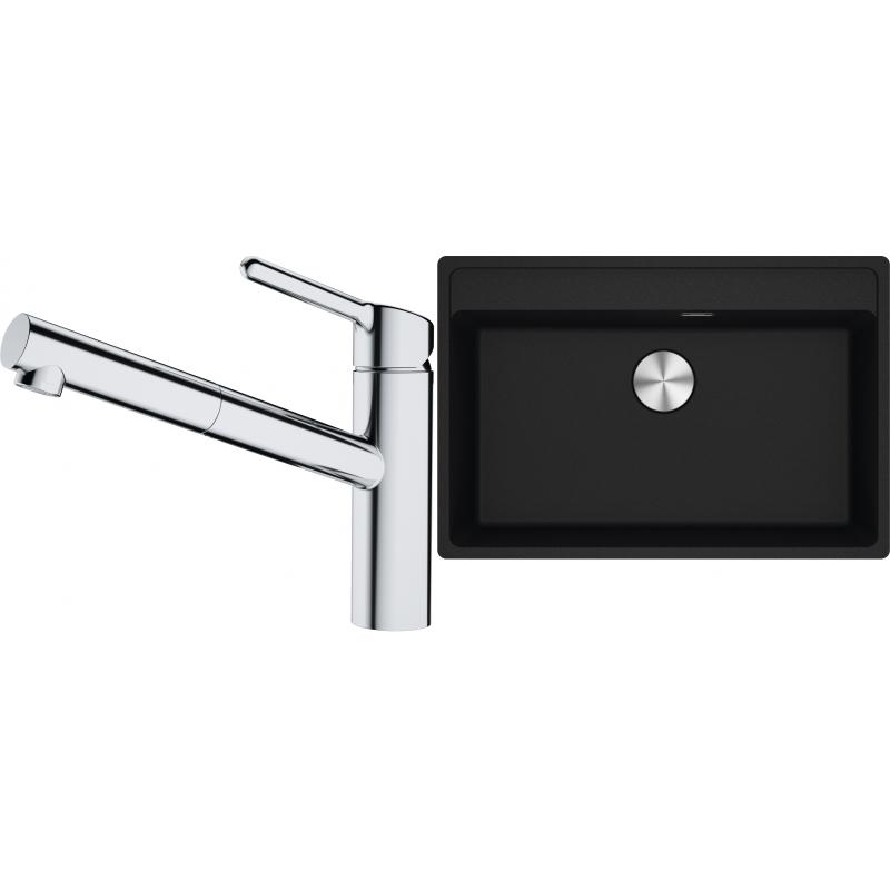 Levně Set RS Franke Maris MRG 610-72 RTL + Franke FC 3055 Orbit (onyx + chrom)