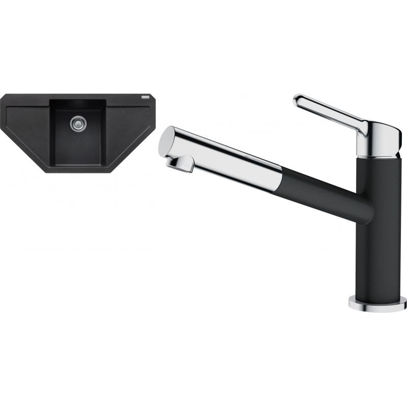Set RS Franke Maris MRG 612 E + Franke FC 3055 Orbit (šedý kámen + šedý kámen)