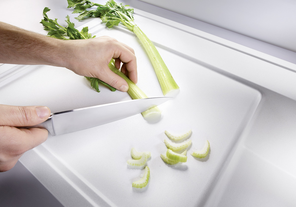 Hygienický a antibakteriální povrch granitového dřezu Blanco SILGRANIT®